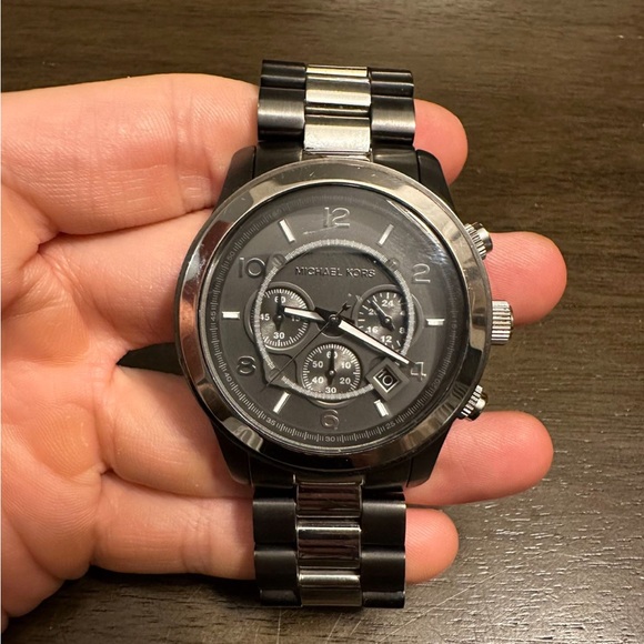 Michael Kors Two Tone Stainless Steel Quartz Watch - Mk8182 - Picture 2 of 5